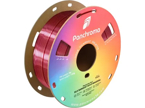 PLA Dual Silk 1,75mm Goud-Magenta 1kg Panchroma 3D Filament