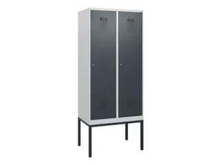 schoollocker,HxBxD 1950x800x500mm,2vak,vak B 400mm,cil.-slot - 2