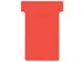 Planbord T-kaart Nobo nr 2 48mm rood