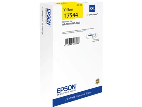 EPSON WorkForce Inktcartridge T7544 geel EHC 7000 pagina's