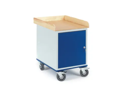 kastwagen,draagverm. 150kg,laadvl. LxB 700x490mm,RAL7035/RAL5010,1kast