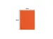 Dossiermap FLASH 220 100% Gerecycleerd 24x32cm Oranje 100 Stuks