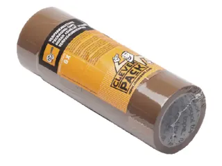 Verpakkingstape Cleverpack Pp 48mmx66m Bruin Pak 6 rollen - 1