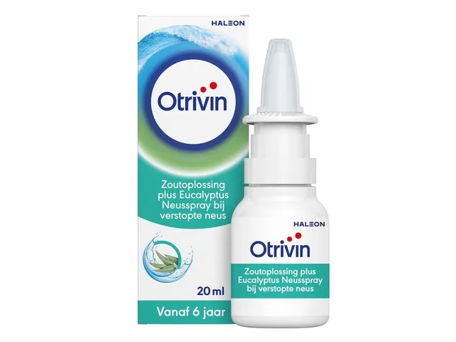 Neusspray Otrivin zoutoplossing eucalyptus 20ml