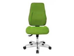Bureaustoel,Synchroonmech.,Zitting Stof Groen