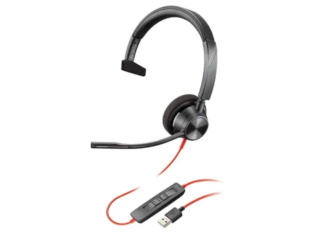 Poly Blackwire 3310 M Mono Usb-C/A Headset 760Q7AA wired on-ear teams