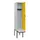 locker met bank,HxBxD 2120x400x815mm,1vak,vak B 400mm,draaigrendel