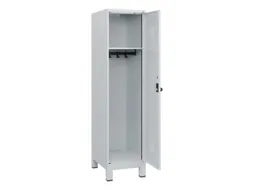 schoollocker,HxBxD 1630x400x500mm,1vak,vak B 400mm,draaigrendel,voeten
