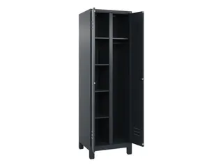 wasgoedverdeelkast,HxBxD 1950x600x500mm,vak B 300mm,draaigrendel - 2