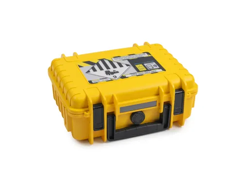 Accukluis Lithium-ion koffer Small Geel ADR Klasse 9