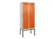 locker voor scheiding van kleding,HxBxD 2120x800x500mm,2vak