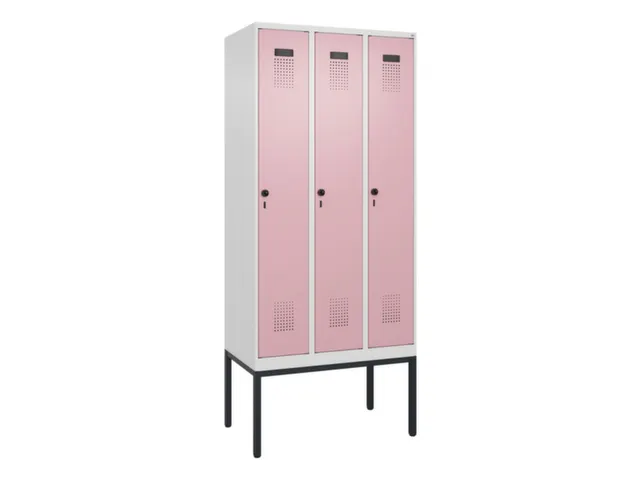 locker voor scheiding van kleding,HxBxD 2120x900x500mm,3vak