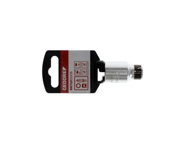 GEDORE R67100006 Bitadapter 1/2hex x 5/16hex 38mm