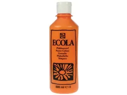 Plakkaatverf Ecola Flacon van 500 ml Oranje