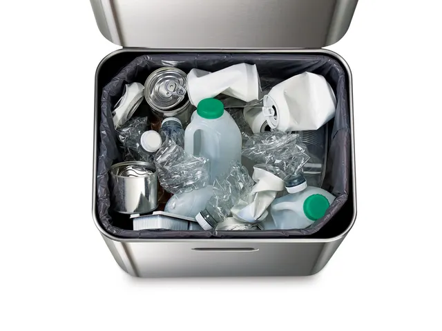 Afvalscheidingsunit Intelligent Waste Afvalemmer Totem Max 60 Liter Ma