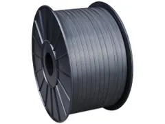 Omsnoeringsband Handmatig zwart 12.00 x 0.400 mm x 2000.00 m