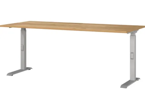 In hoogte verstelbaar bureau,HxBxD 680-910x1800x800mm