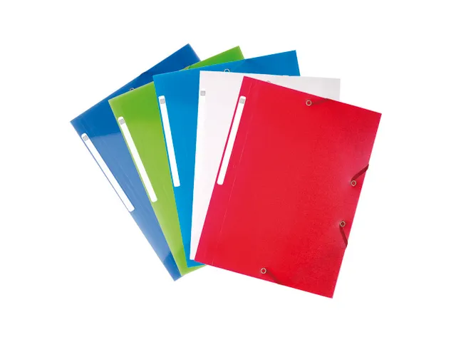 Elastomap 3 kleppen polypropyleen 5/10de Chromaline A4-Assorti