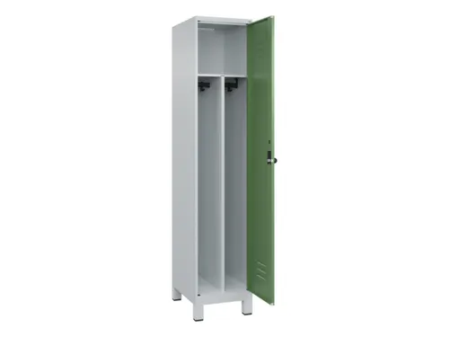 locker voor scheiding van kleding,HxBxD 1950x400x500mm,1vak