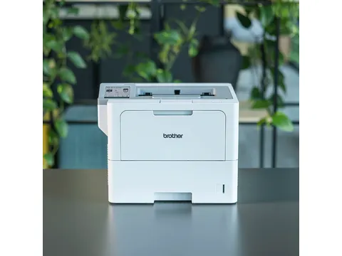 Zakelijke A4 zwart-witlaserprinter met een grote papierlade van 520 ve