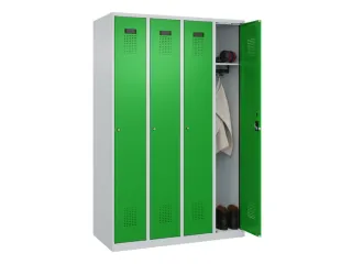 locker,HxBxD 1850x1200x500mm,4vak,vak B 300mm,cil.-slot - 1