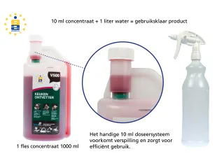 Glasreiniger Selden V600 concentraat doseerfles 1000 ml - 5