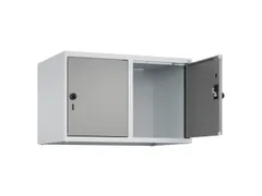 opzetkast,v. locker,2vak.,vak B 400mm,HxBxD 500x800x500mm,draaigrendel