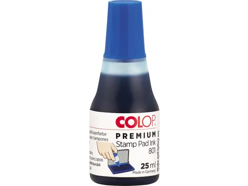 Colop stempelkussen Inkt Blauw 25ml Blister 2 stuks