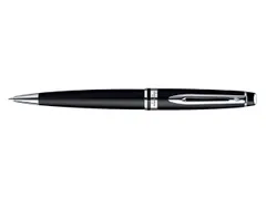 Balpen Waterman Expert Matt Black CT Medium Blauwe inkt