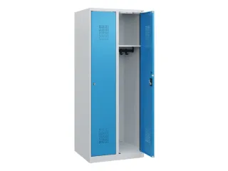 schoollocker,HxBxD 1530x600x500mm,2vak,vak B 300mm,cil.-slot - 1