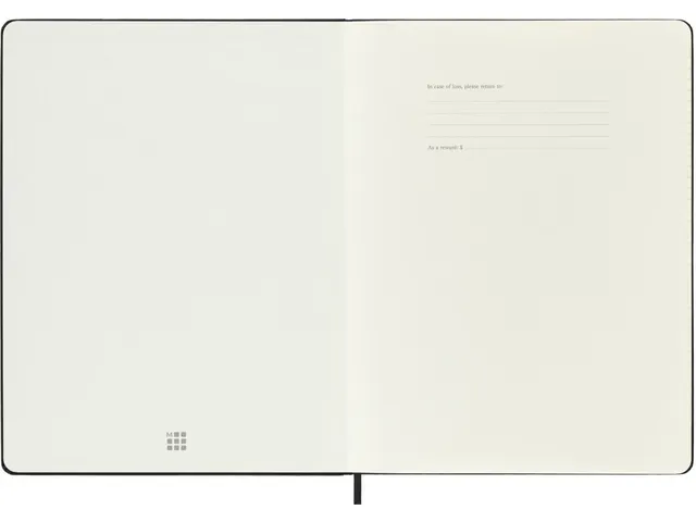 Agenda 2027 Moleskine 18M Planner Weekly 7dagen/1pagina xl hc black