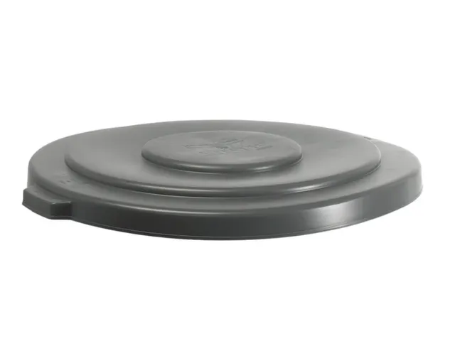 couvercle,p. conteneur de tri sélectif 121l,rond,Ø 560mm,PE,gris