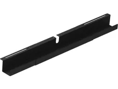 Kabelgoot verstelbaar 790 - 1500 mm zwart