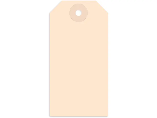 HERMA 6045 Hanglabel 48x95mm Bruin karton met oogje 1000 stuks