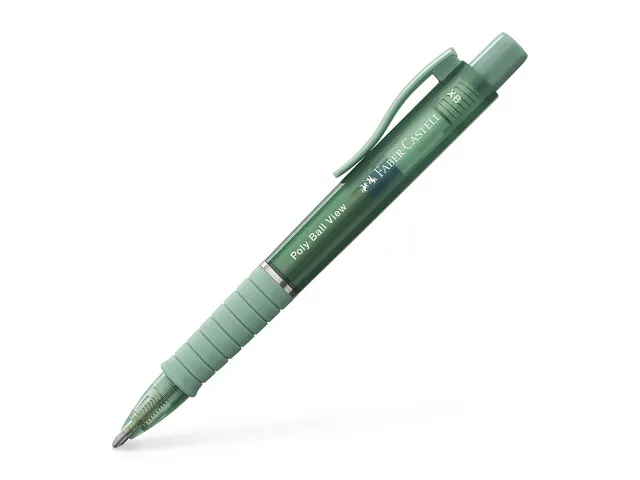Balpen Faber-Castell Polyball View display 40 stuks