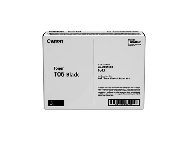 Canon T06 Toner Zwart Hoge capaciteit voor i-SENSYS X