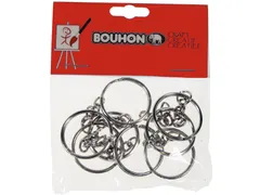 Sleutelhanger, 25 Mm, Blister Van 8 Stuks