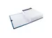 Chemise dos extensible balacron et sangle scratch. - Bleu foncé