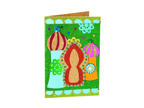 Glitterkarton Folia 50x70cm 300gr 5 vel classic assorti