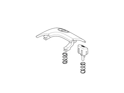 Druktoetsset aan/uit Nilfisk VP600 107413064