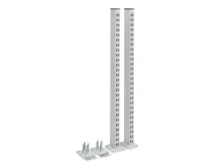 klikrail,v. montagetafel,HxBxD 790x70x100mm,m. flens,schroefbaar,staal