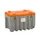 Opbergbox 150L H X B X D 530X 800X 600Mm Grijs/oranje