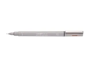 Fineliner Uni-ball Pin 0.1mm lichtgrijs - 1