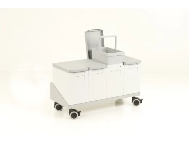 Onderwagen Voor 4Afvalbakken 15L