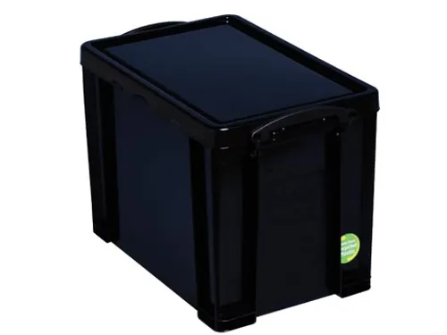 Opbergdoos 19 Liter Gerecycled Zwart