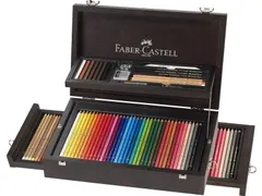 Kleurpotloden Faber-Castell Art&Graphic houten kist