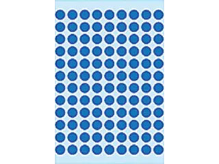 HERMA 1833 Multipurpose etiketten Rond 8mm Donkerblauw 540 stuks - 2