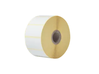 Brother BDE-1J026051-102 voorgestanste labelrol met witte labels van 5 - 1