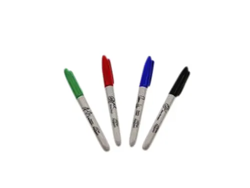 Viltstift Sharpie Fijne punt rond 0.9mm Blister à 4 stuks Assorti