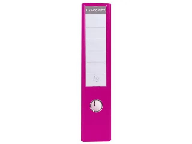 Classeur à levier PVC A4 dos de 70mm. - Framboise